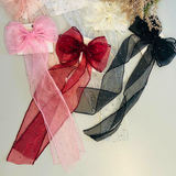 Shimmer Tail Bow Clip