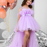 Lilac Candy Floss Tail Dress