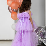 Lilac Candy Floss Tail Dress