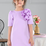 Tea Rose Lavender Dress