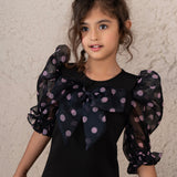 Polka Puff Delight Dress