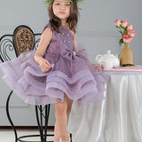 Tea Time Violet Elegance Dress