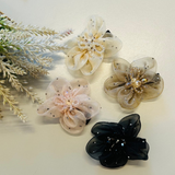 Organza Flower Delight Clip