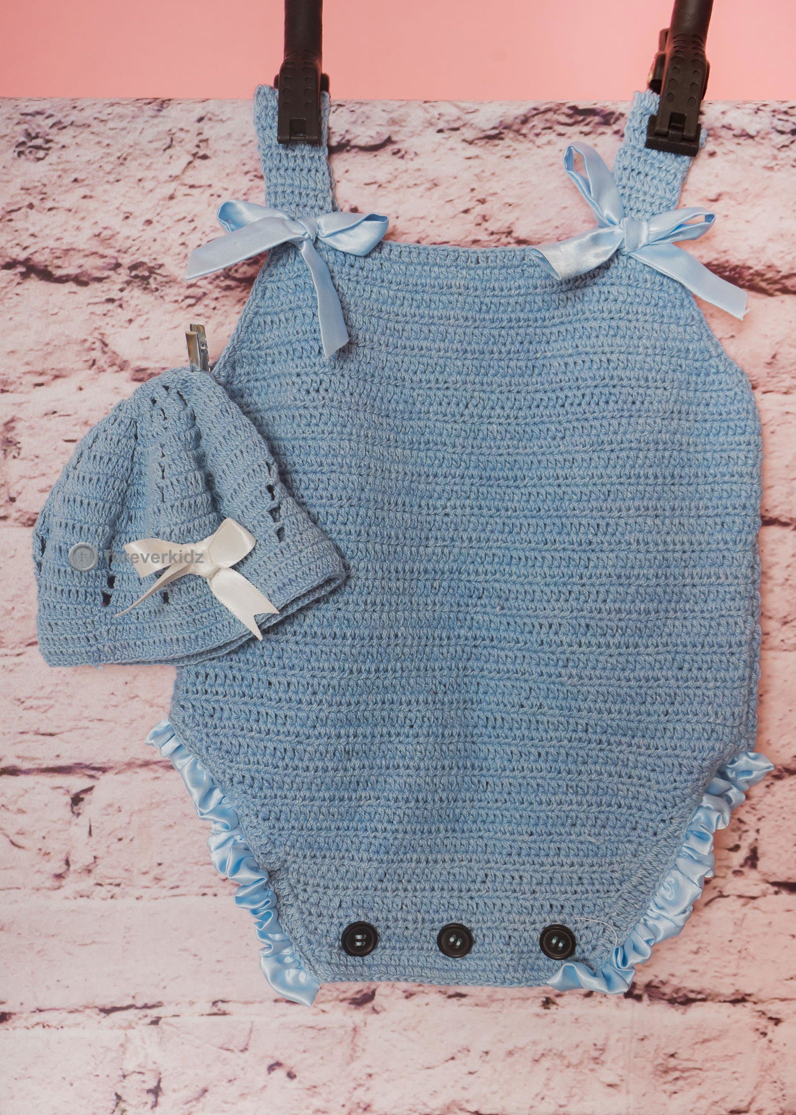 Crochet Love Romper