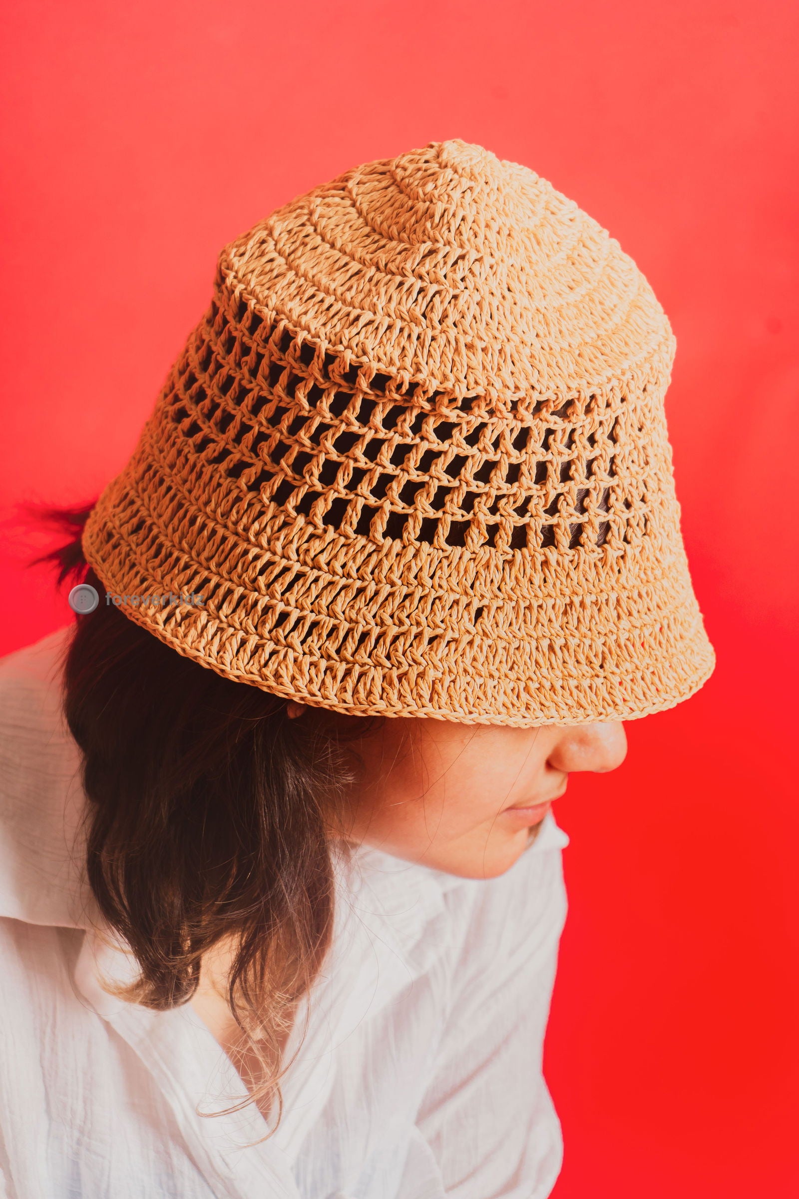 Crochet Style Hat