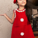 Red Duchess Lace Dress