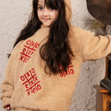 Tic & Tac Fur Hoodie Dress