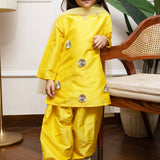 Marigold Gota Phool Suit