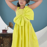 Neon Breeze Bow Dress