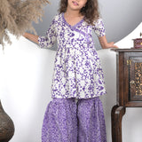 Lavender Garden Sharara Set