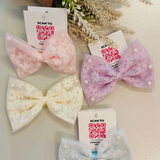 Floral Delight Bow Clip