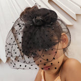 Luxe Black Fascinator