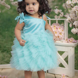 Sea Sway Ruffle Dress