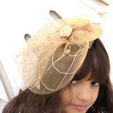 Luxe Golden Fascinator