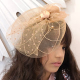 Luxe Golden Fascinator