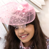 Luxe Pink Fascinator