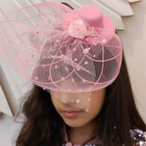 Luxe Pink Fascinator