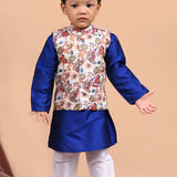 Little Melodies Kurta Set With Jacket