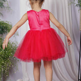 Pink Emerald Couture Dress