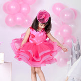 Ruffled Party Dress for Girls