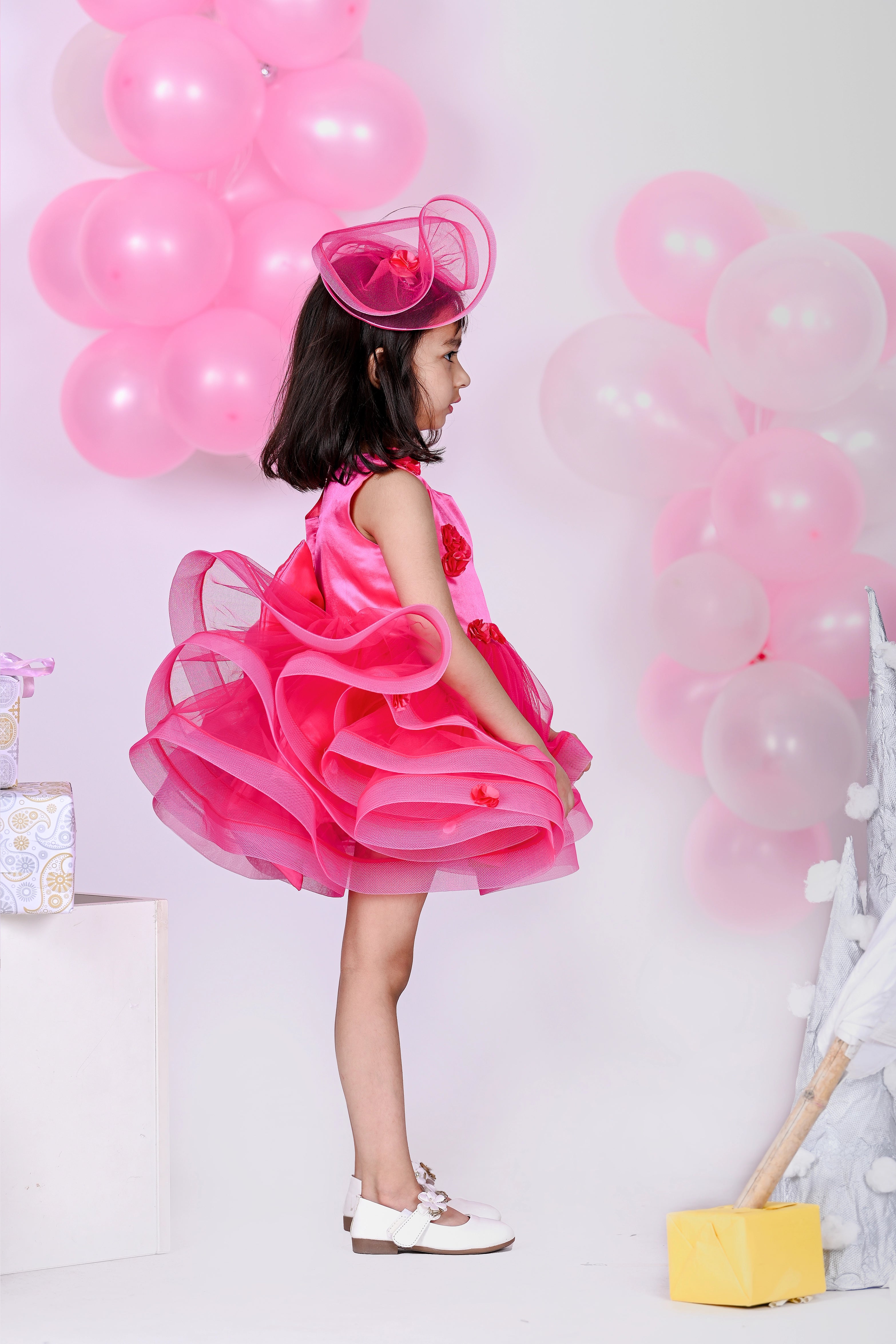 Frilly Ruffled Dress for Girls