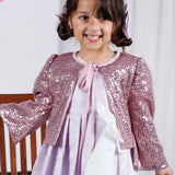 Rosette Glow Shimmer Shrug