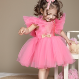 Rosy Wings Butterfly Dress