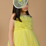 Yellow Lily Party Dress