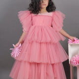 Dusty Ruffles Dress