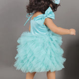 Sea Sway Ruffle Dress