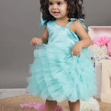 Sea Sway Ruffle Dress