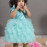 Sea Sway Ruffle Dress