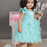 Sea Sway Ruffle Dress