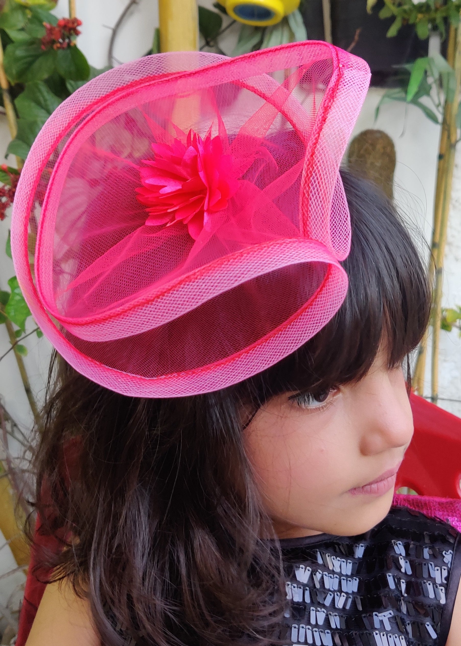 Pink Fancy Fascinator