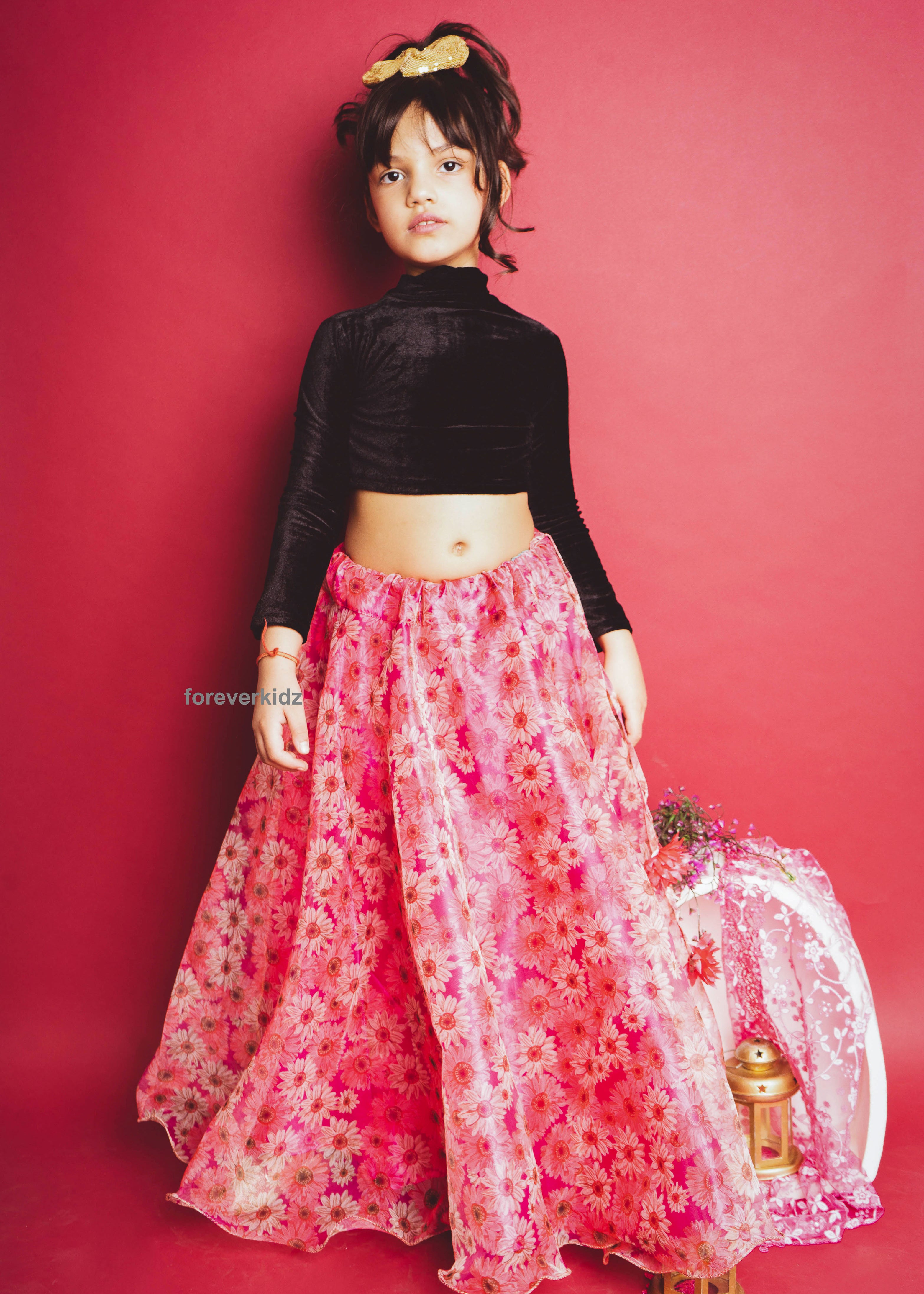 Floral Lehenga for Girls