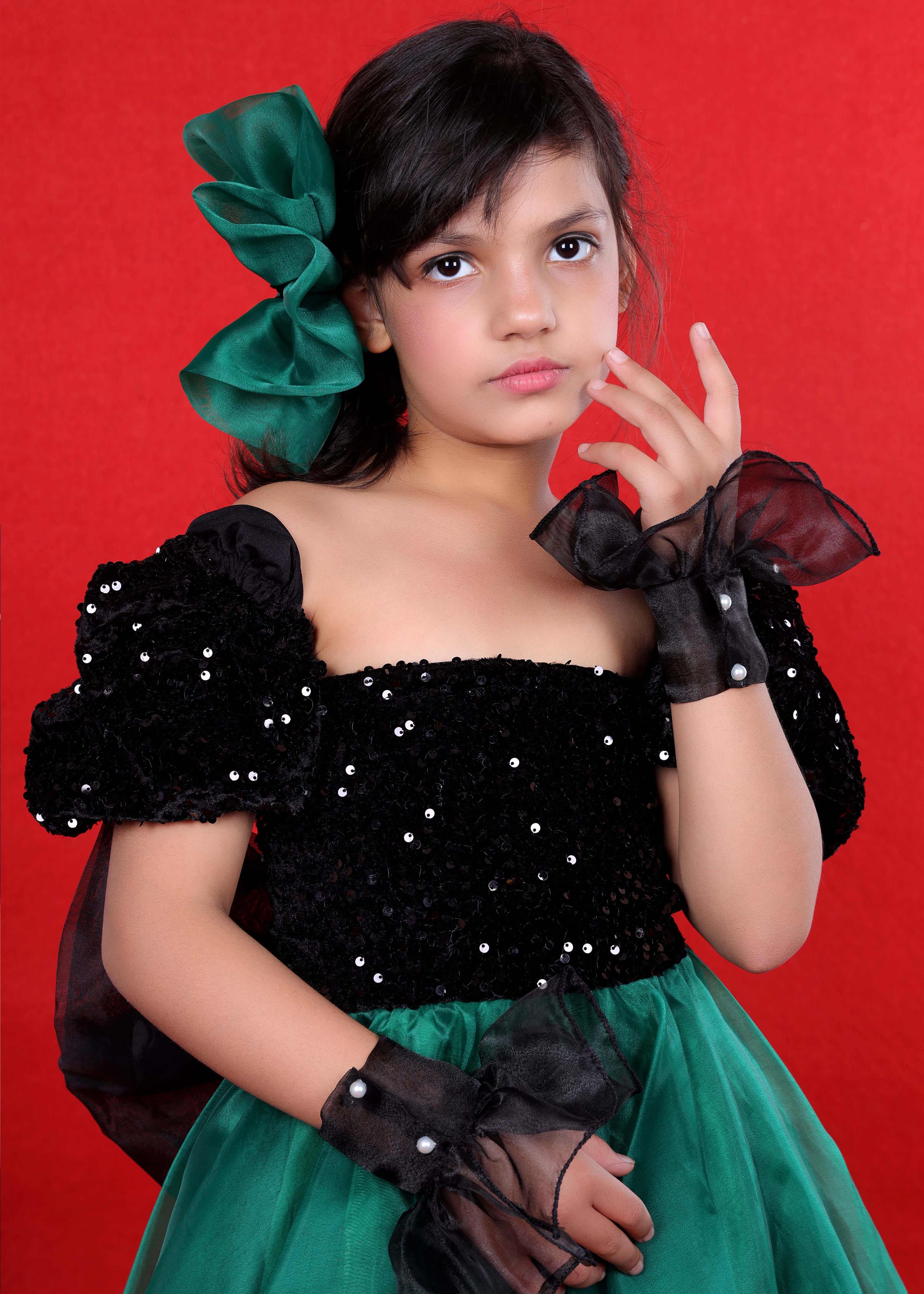 Organza Party Gown for Girls 