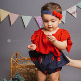 First Steps Party Romper