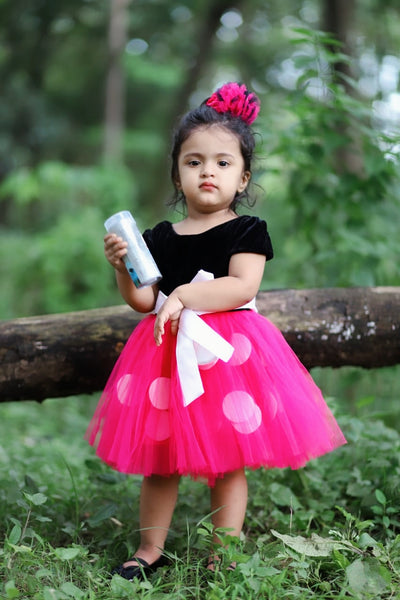 Minnie mouse dress for little clearance girl