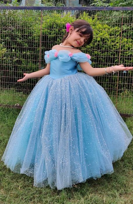 Buy Girl Disney Princess Dress, , Birthday Princess Dress, Disney Princess  Outfit, Princess Personalized Princess Dress Online in India - Etsy