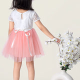 Peach Colour Frock for Little Girls