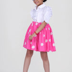 Pink Polka Party Dress