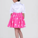 Polka Party Mood Dress for girls