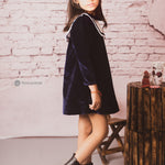 Stunning Velvet fabric Sailor Dress for Party