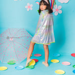 Raincoat Model Neon Party Dress