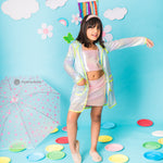 Neon Party Dress for Girls