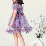 Organza Floral Gown for Kids