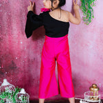 Festive Rose Pink Jumpsuit