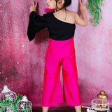 Festive Rose Pink Jumpsuit