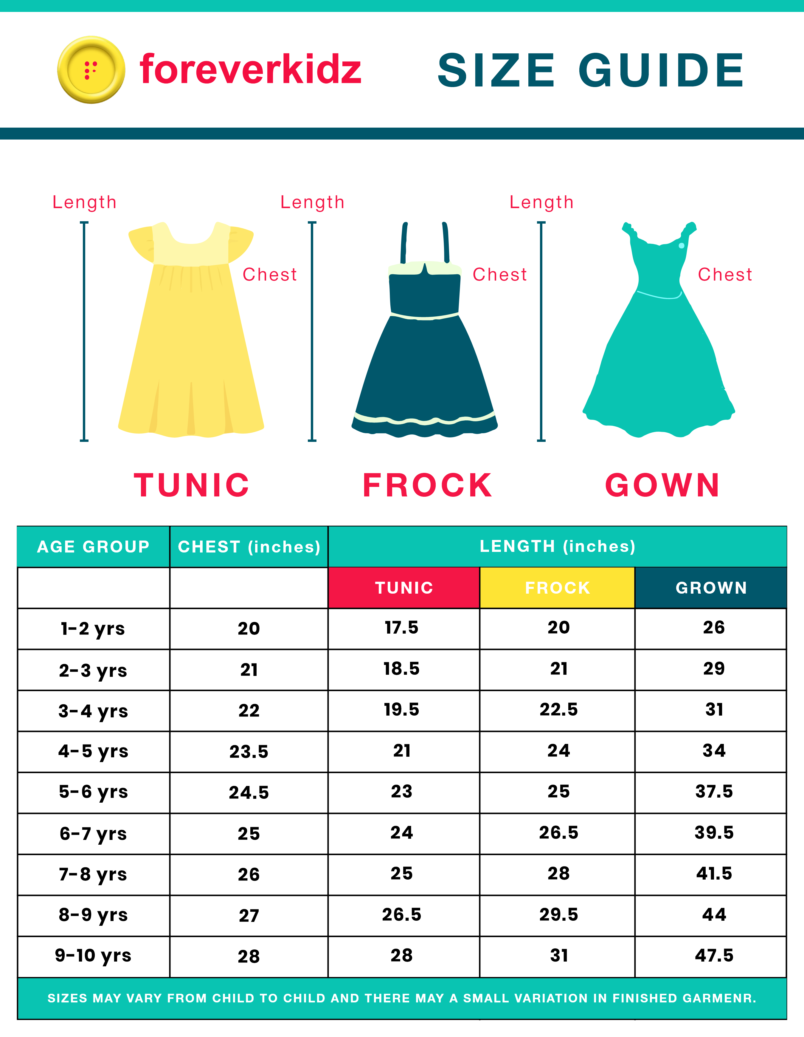 Size Guide