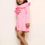 Pink Diva Coat Dress